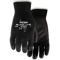 391 Stealth Black Lite Gloves, X-Small, Polyurethane Coating, Polyester Shell Les Fournitures Industrielles Méga