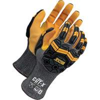 Gants antichocs r&eacute;sistants &agrave; la coupe pour &eacute;crans tactiles Cut-X, 6, Paume en Mousse de nitrile, Poignet &eacute;lastique Les Fournitures Industrielles Méga