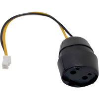 Connecteur de prise pour panneau &agrave; deux broches pour &eacute;couteurs Molex Les Fournitures Industrielles Méga