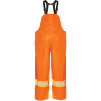 R805 Hurricane Bib Pants, Small, High Visibility Orange Les Fournitures Industrielles Méga