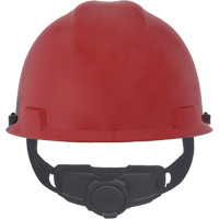 Casque sp&eacute;cialis&eacute; V-Gard, Suspension Rochet, Noir/Rouge Les Fournitures Industrielles Méga