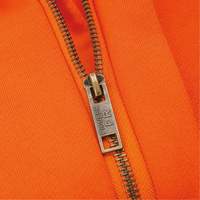 Chandail lourd avec capuchon, Femmes, T-petit, Orange haute visibilit&eacute; Les Fournitures Industrielles Méga