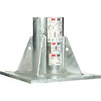 DBI-SALA&reg; Confined Space Floor Mount Base, Galvanized Les Fournitures Industrielles Méga
