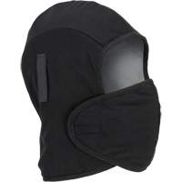 Doublure matelass&eacute;e ignifug&eacute;e Pioneer 766A pour casque de s&eacute;curit&eacute; avec embout buccal amovible, Noir/Gris, Coton/FR-Tech/Modacrylique/Nylon Les Fournitures Industrielles Méga