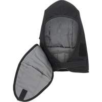 Doublure matelass&eacute;e ignifug&eacute;e Pioneer 766A pour casque de s&eacute;curit&eacute; avec embout buccal amovible, Noir/Gris, Coton/FR-Tech/Modacrylique/Nylon Les Fournitures Industrielles Méga