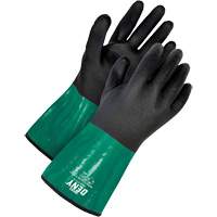 Gants r.sistant aux produits chimiques avec doublure r&eacute;sistante &agrave; la coupe, Taille 6/T-petit, 12" lo, PVC Les Fournitures Industrielles Méga