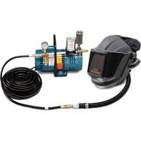 1-Worker MAXSHIELD&reg; Supplied Air Shield & Flip-Front Welding System Les Fournitures Industrielles Méga