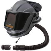 Masque respiratoire &agrave; adduction d'air et masque de soudage &agrave; visi&egrave;re relevable avec lentille ADF et valve de contr&ocirc;le MAXSHIELD, Universel, Pi&egrave;ce faciale Les Fournitures Industrielles Méga
