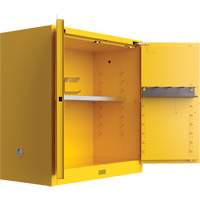 Armoire de s&eacute;curit&eacute; pour produits inflammables Utili-Guard+, 30 gal., 1 Porte(s), 43" La x 44" h x 22" p Les Fournitures Industrielles Méga