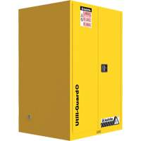 Armoire de s&eacute;curit&eacute; pour produits inflammables Utili-Guard+, 45 gal., 2 Porte(s), 43" La x 65" h x 22" p Les Fournitures Industrielles Méga