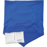 Cache-cou/bandana de refroidissement Chill-Its 6482 avec sachet r&eacute;frig&eacute;rant &agrave; changement de phase r&eacute;utilisable, petit/moyen, Bleu Les Fournitures Industrielles Méga