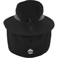 Chill-Its 8934 Ranger Hat with Neck Shade, Small/Medium, Black Les Fournitures Industrielles Méga