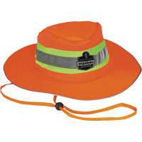Chapeau de soleil de garde forestier GloWear 8935, petit/moyen, Orange haute visibilit&eacute;, Polyester Les Fournitures Industrielles Méga