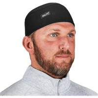 Chill-Its 6630 High-Performance Skull Cap with Terry Cloth Sweatband, Black Les Fournitures Industrielles Méga