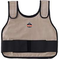 Chill-Its 6235 Standard Phase Change Cooling Vest, Small/Medium, Khaki Les Fournitures Industrielles Méga