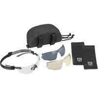 Combat Safety Glasses Kit, Clear/Copper/Smoke Lens, Anti-Fog/Anti-Scratch, ANSI Z87+ Les Fournitures Industrielles Méga