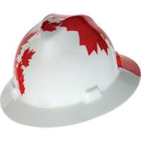 Canadian Freedom Series V-Gard Slotted Protective Cap, Ratchet Suspension, Non-Vented Les Fournitures Industrielles Méga
