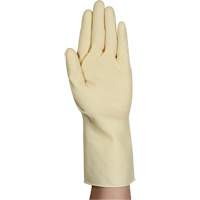 Gants naturels et l&eacute;gers AlphaTec 87-137, Taille 7, 11,8" lo, Latex de caoutchouc, 16 mils Les Fournitures Industrielles Méga