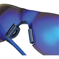 Adapt Lite Safety Glasses, Blue Mirror Lens, Anti-Fog/Anti-Scratch, ANSI Z87+/Meets/Exceeds CSA Z94.3 Les Fournitures Industrielles Méga