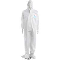 CoverMe XP1800 Coverall, Medium, White, Microporous Les Fournitures Industrielles Méga