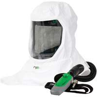 T-Link Respirator with Bump Cap, Breathing Tube & C40, Loose Fitting Hood & Faceshield Les Fournitures Industrielles Méga