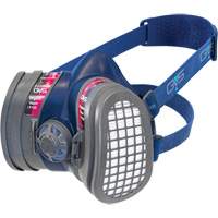 Respirateur Elipse &agrave; profil bas OV/P100 NIOSH avec filtres de rechange, &eacute;lastom&egrave;re/Thermoplastique, Petit/Moyen Les Fournitures Industrielles Méga