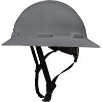 Casque de s&eacute;curit&eacute; &agrave; bordure compl&egrave;te LIDGUARD avec mentonni&egrave;re, R&eacute;pond aux normes CSA type 1, Suspension Rochet, Ventil&eacute; Les Fournitures Industrielles Méga