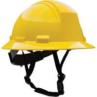 Casque de s&eacute;curit&eacute; &agrave; bord complet Kilimanjaro avec coque en PEHD, R&eacute;pond aux normes CSA type 2, Suspension Rochet, Non ventil&eacute; Les Fournitures Industrielles Méga