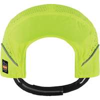 Casque l&eacute;ger de style casquette Skullerz 8955 avec micro-bordure, Vert lime haute visibilit&eacute; Les Fournitures Industrielles Méga