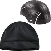 N-Ferno&reg; Zippered Winter Beanie Hat & Bump Cap Insert, Fleece Lining, Medium/Small, Black Les Fournitures Industrielles Méga