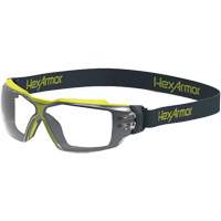 Lunettes de s&eacute;curit&eacute; MX350 avec joint, Lentille Transparent, Antibu&eacute;e/Anti-&eacute;gratignures, ANSI Z87+/R&eacute;pond ou surpasse la norme CSA Z94.3 Les Fournitures Industrielles Méga