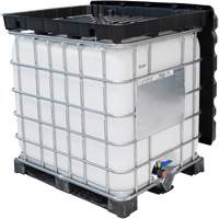 Full Size 30 Gal. Black Chemically-Resistant Polyethylene Funnel Les Fournitures Industrielles Méga