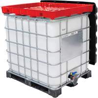 Full 30 Gal. Red IBC Funnel Kit Les Fournitures Industrielles Méga