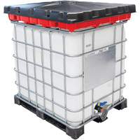 Full 30 Gal. Red IBC Funnel Kit Les Fournitures Industrielles Méga