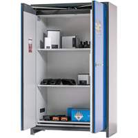 Armoire dentreposage de batteries lithium-ion avec r&eacute;sistance au feu de 90 minutes Les Fournitures Industrielles Méga