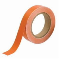 Pipe Marker Tape, 90', Orange Les Fournitures Industrielles Méga