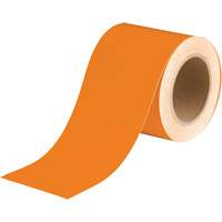 Pipe Marker Tape, 90', Orange Les Fournitures Industrielles Méga