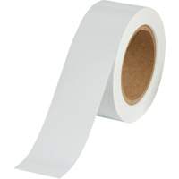 Pipe Marker Tape, 90', White Les Fournitures Industrielles Méga