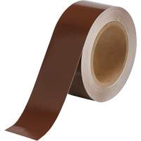 Pipe Marker Tape, 90', Brown Les Fournitures Industrielles Méga