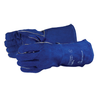 Gants de soudage, Cuir de vache refendu, Taille Taille unique Les Fournitures Industrielles Méga