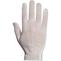 Superior&reg; ML40 Inspection Glove, Poly/Cotton, Hemmed Cuff, One Size Les Fournitures Industrielles Méga