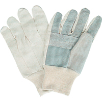 Standard-Duty Work Gloves, Large, Split Cowhide Palm Les Fournitures Industrielles Méga