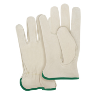 Close-Fit Driver's Gloves, X-Large, Grain Cowhide Palm Les Fournitures Industrielles Méga