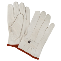 Standard-Duty Ropers Gloves, Small, Grain Cowhide Palm Les Fournitures Industrielles Méga