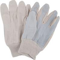 Standard-Duty Work Gloves, Large, Split Cowhide Palm Les Fournitures Industrielles Méga