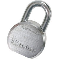 Cadenas ProSeries, Argent, Cl&eacute;s diff&eacute;rentes, Acier tremp&eacute;, Largeur de 2-1/2" Les Fournitures Industrielles Méga