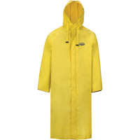 Hurricane Flame Retardant/Oil Resistant Rain Suits - 48" Coat, 5X-Large, Yellow Les Fournitures Industrielles Méga