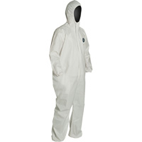 ProShield&reg; 60 Coveralls, Small, White, Microporous Les Fournitures Industrielles Méga