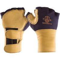 Gants de protection sup&eacute;rieure contre les impacts & les microtraumarismes r&eacute;p&eacute;t&eacute;s, main droite, Taille T-petit, Paume Cuir fleur Les Fournitures Industrielles Méga