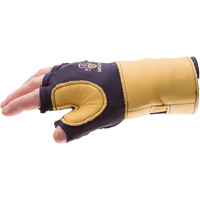 Gants de protection sup&eacute;rieure contre les impacts & les microtraumarismes r&eacute;p&eacute;t&eacute;s, main droite, Taille T-petit, Paume Cuir fleur Les Fournitures Industrielles Méga